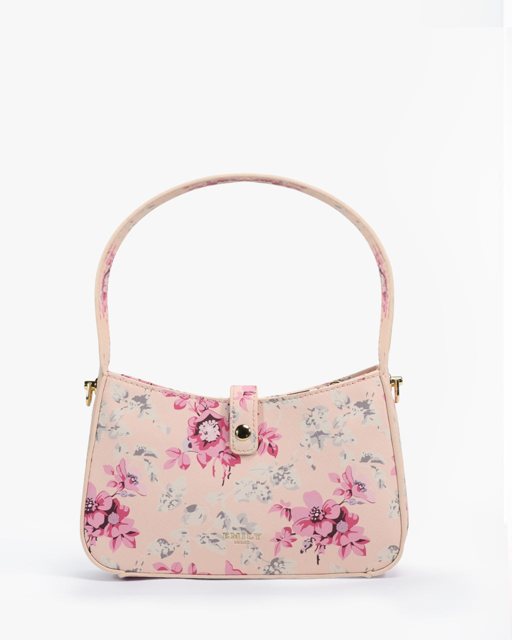 Azura Shoulder Bag — Watercolor Shoulder Bag — Pink colorway, catalogue image 4