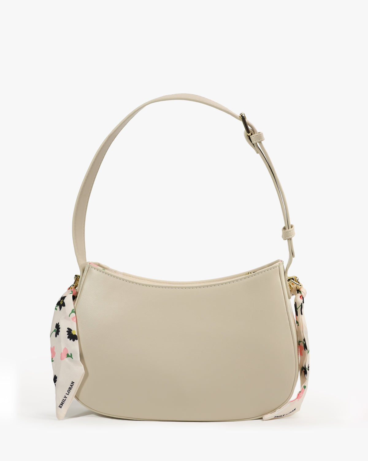 Lucia Hobo — Chain-Strap Hobo — Beige colorway, catalogue image 4