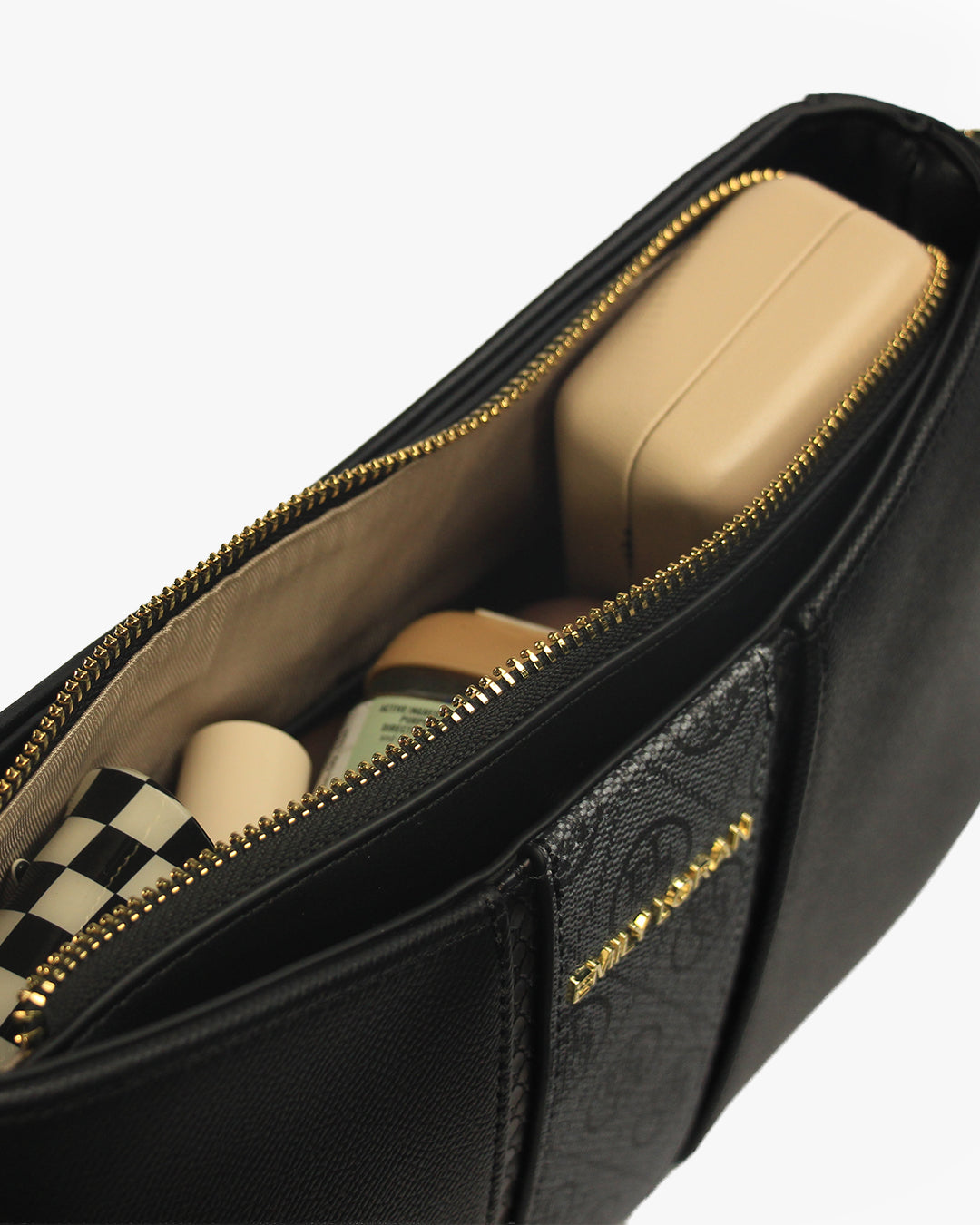 Marisol Baguette — Shoulder Bag — Black colorway, catalogue image 5