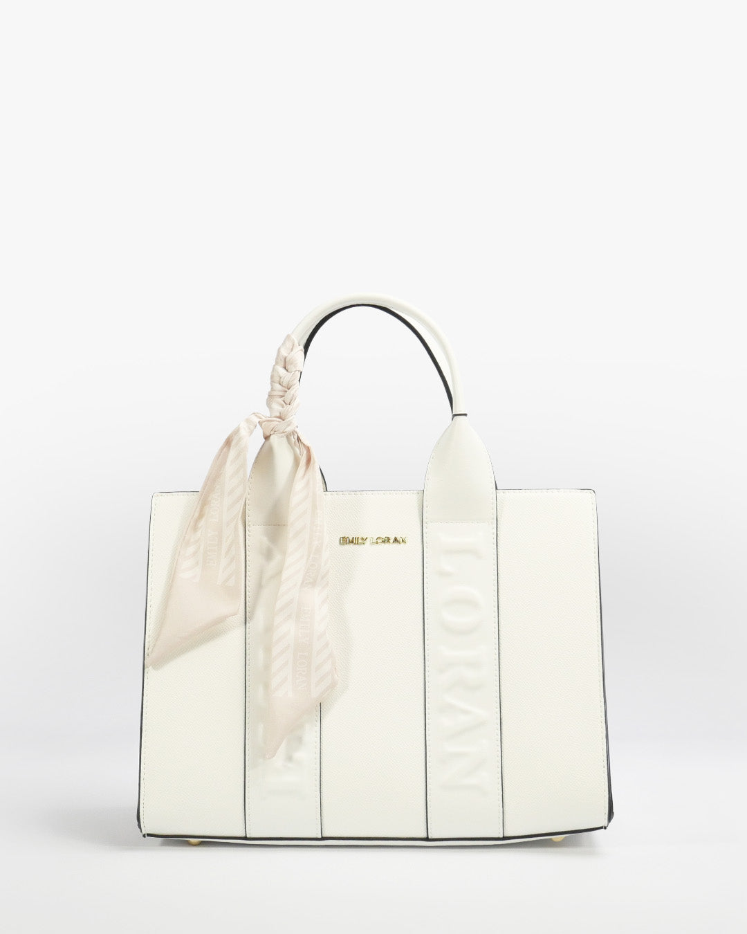 Marguerite Tote — Shopper Tote — White colorway, catalogue image 1