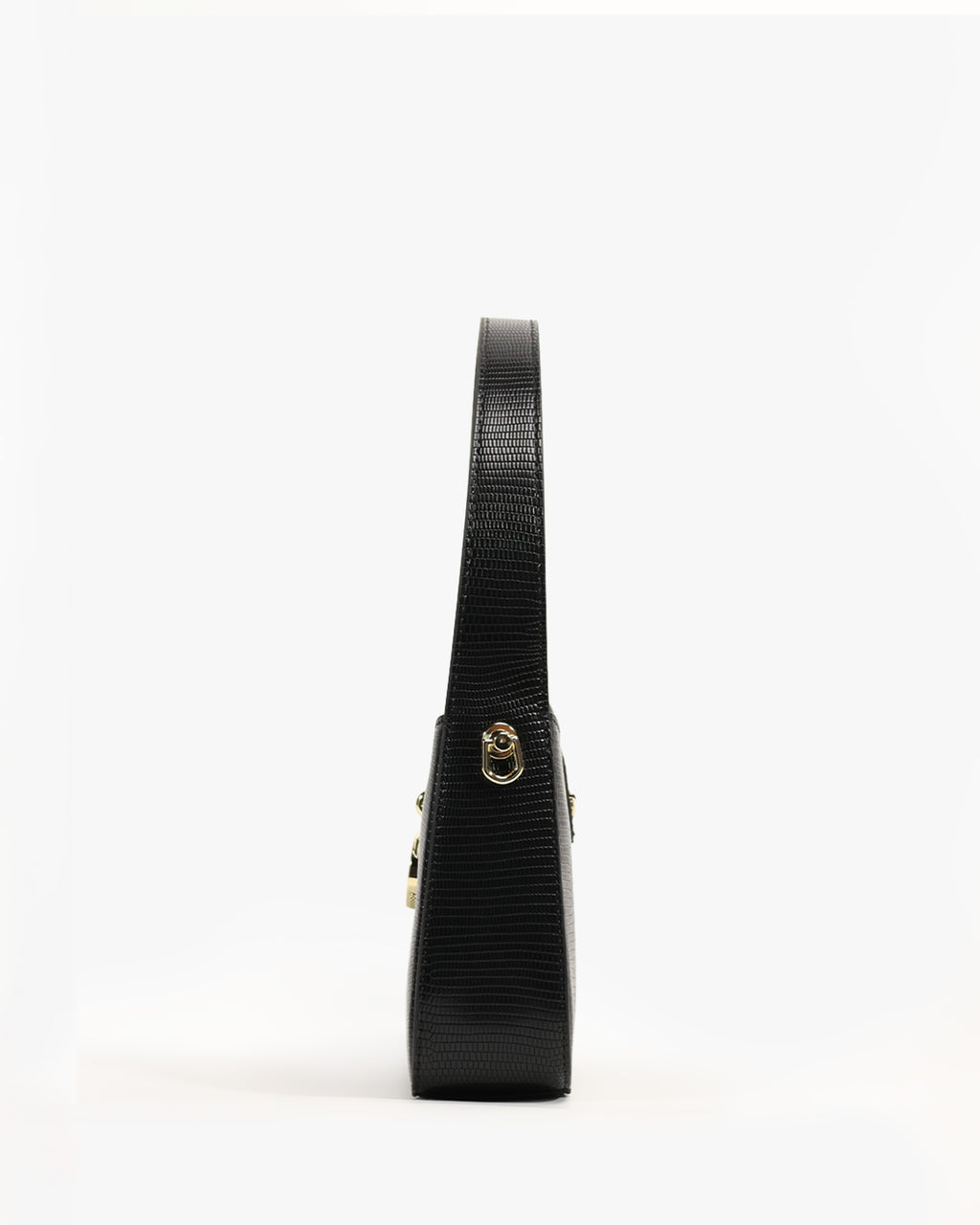 Azura Shoulder Bag — Watercolor Shoulder Bag — Black colorway, catalogue image 3