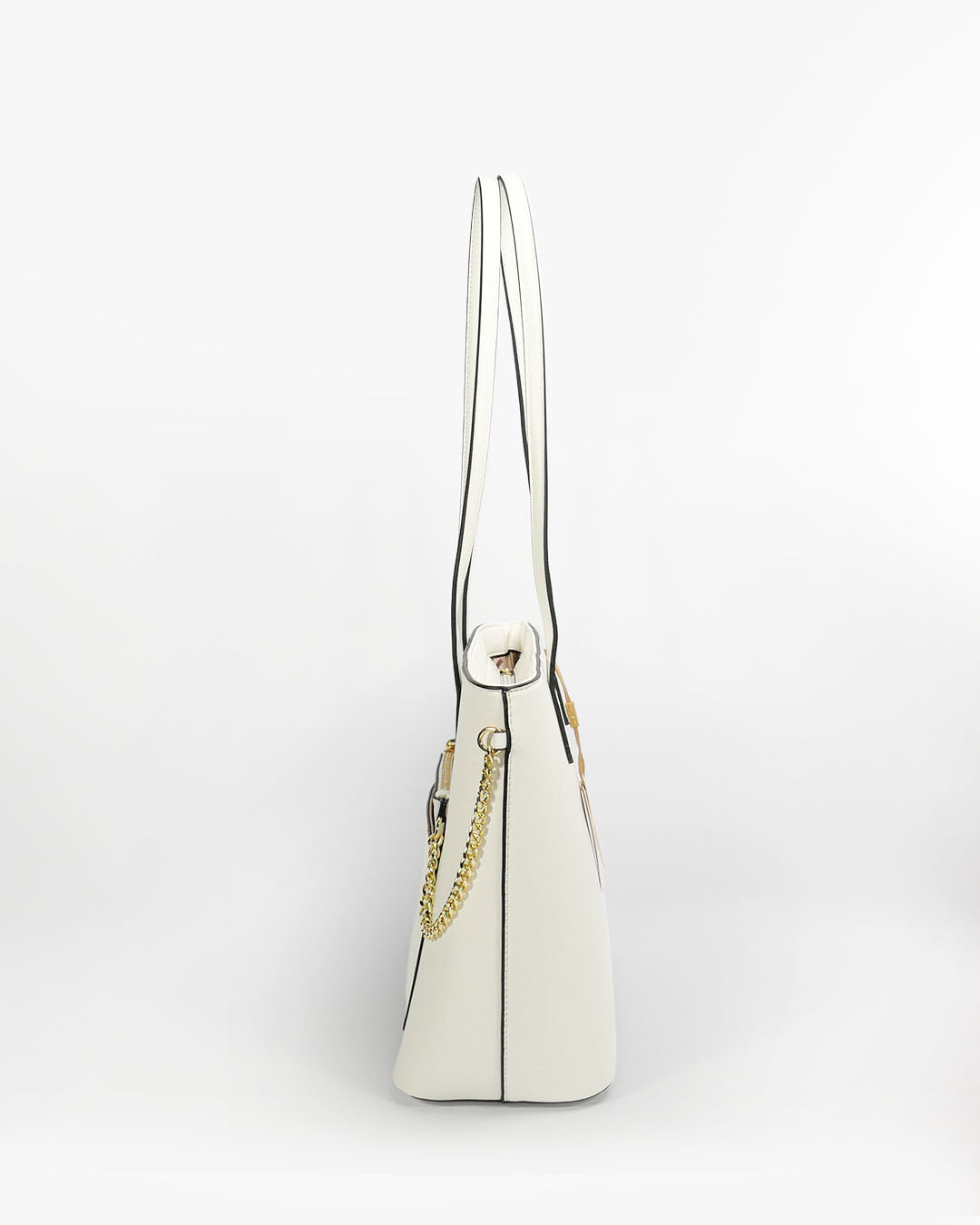 Delphine Tote — Shopper Tote — White colorway, catalogue image 3