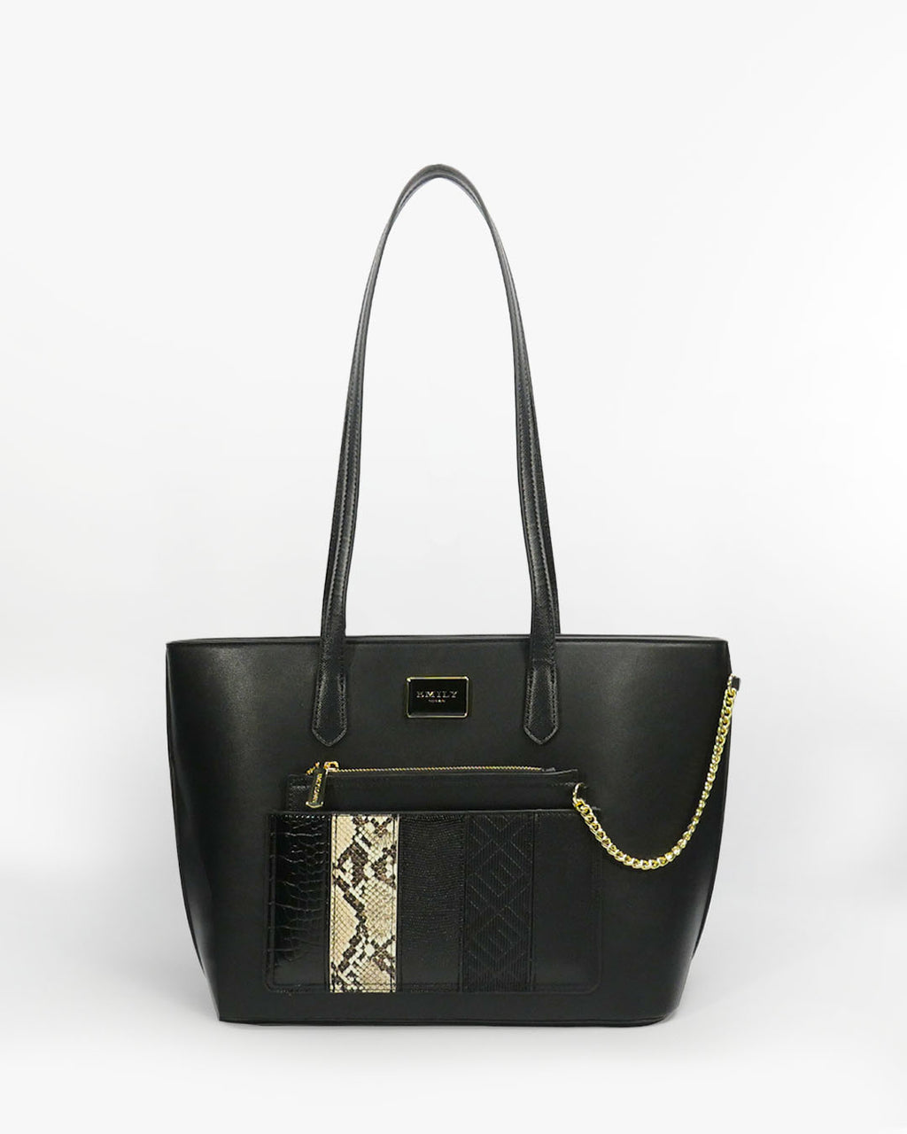 Delphine Tote — Shopper Tote — Black colorway, catalogue image 1