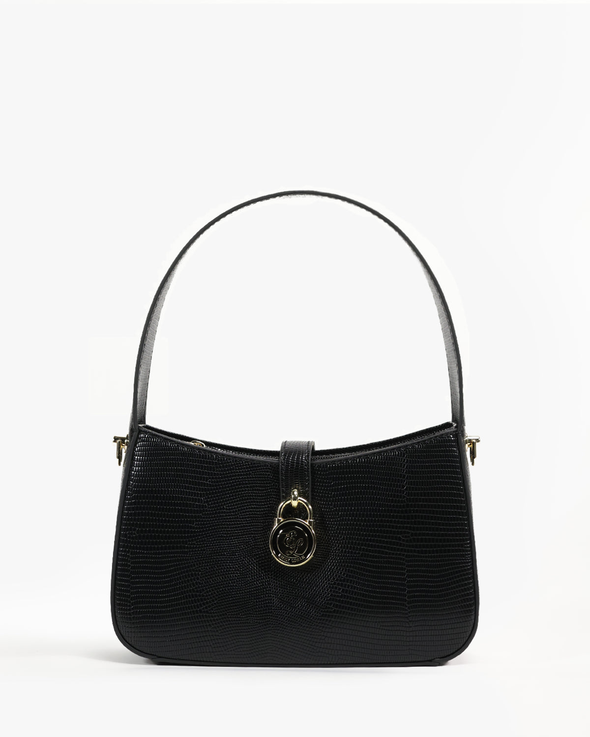 Azura Shoulder Bag — Watercolor Shoulder Bag — Black colorway, catalogue image 1
