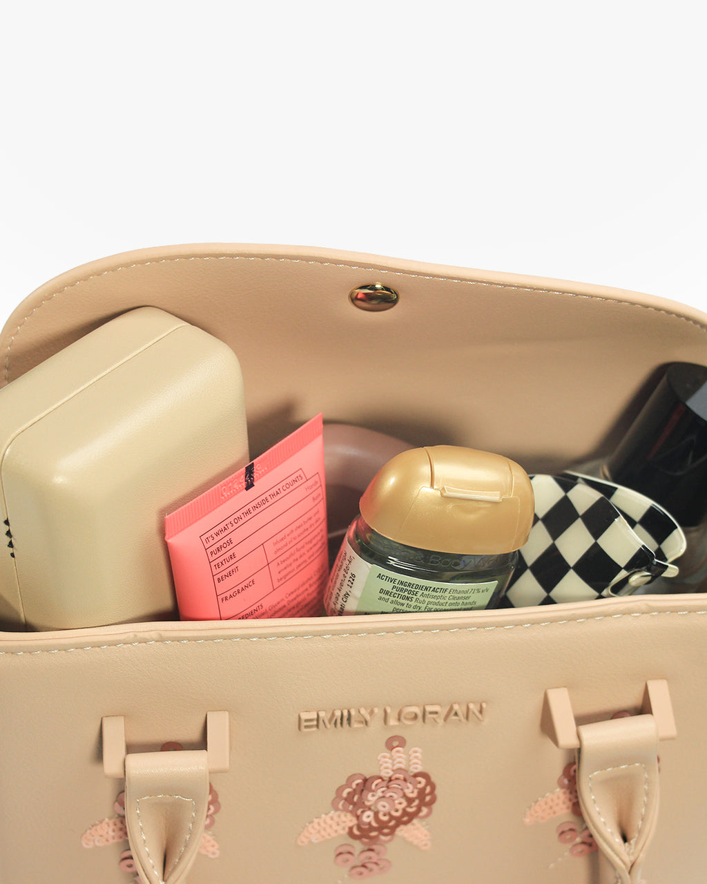 Lumina Mini Tote — Mini Bag — Pink colorway, catalogue image 5