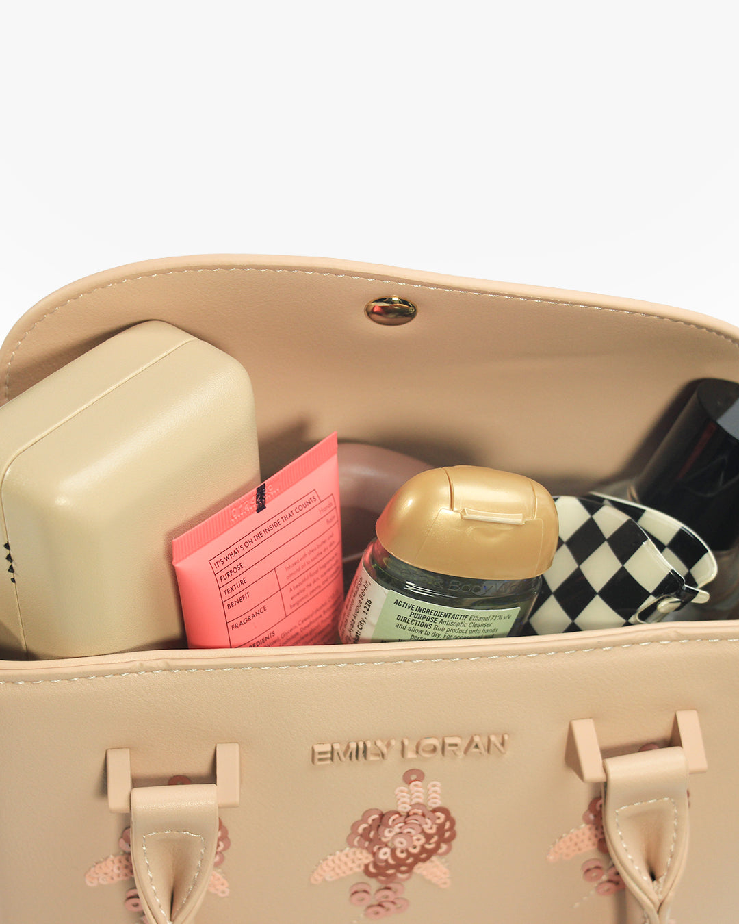 Lumina Mini Tote — Mini Bag — Pink colorway, catalogue image 5