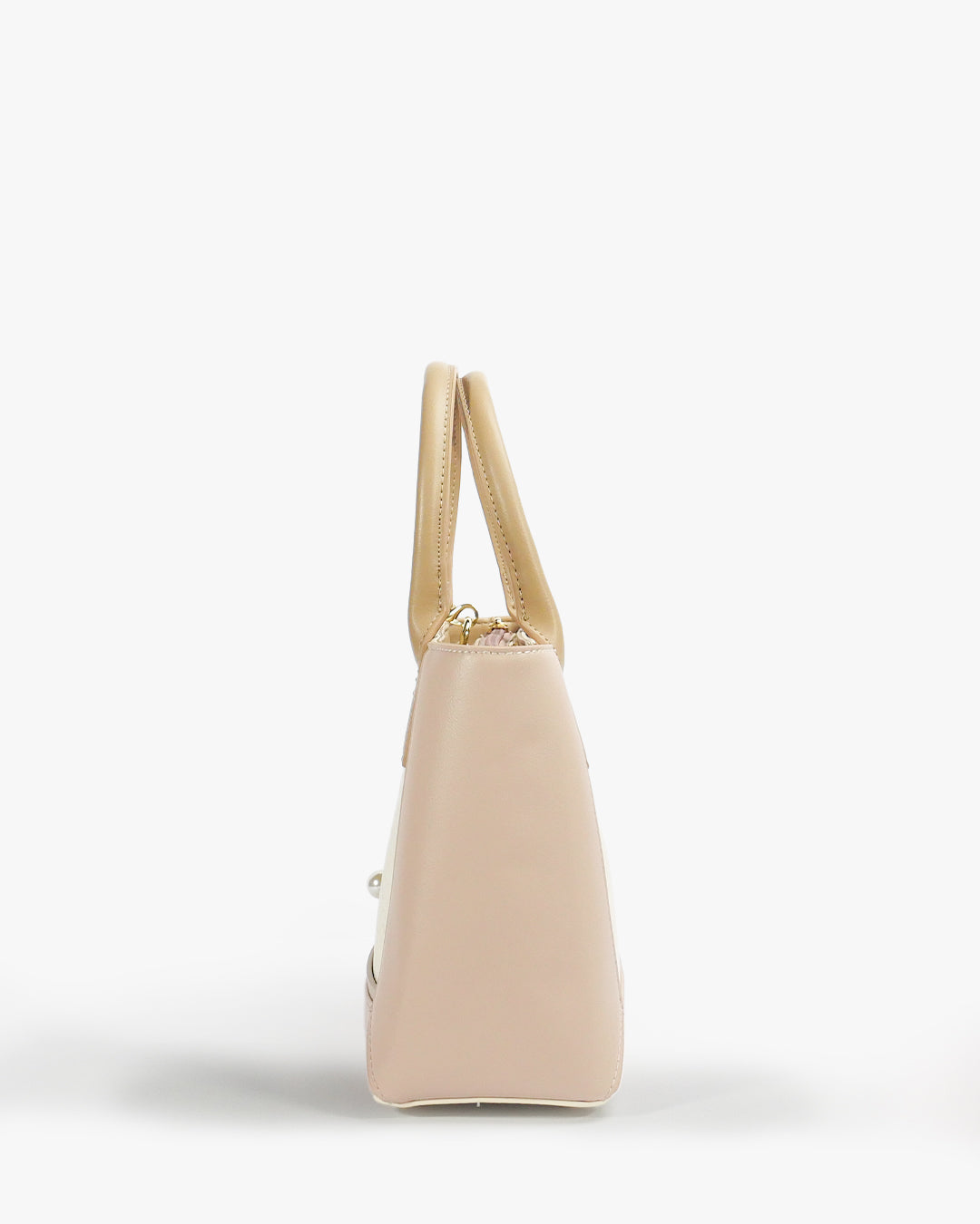 Rosette Tote — Structured Square Tote — Yellow colorway, catalogue image 3