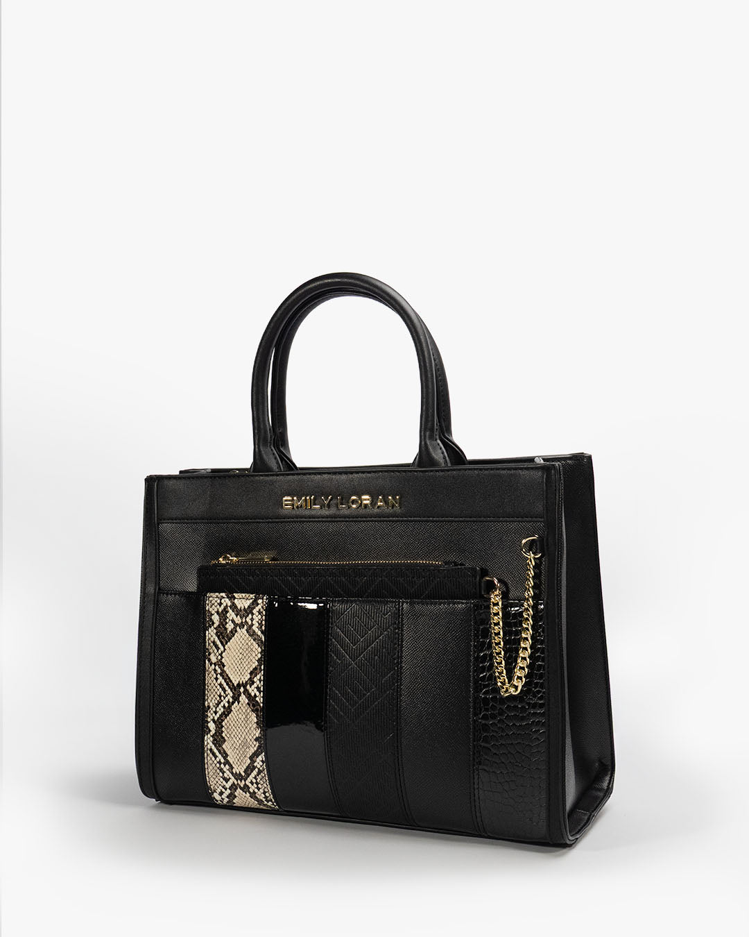 Odessa Tote — Top-Handle Tote — Black colorway, catalogue image 2