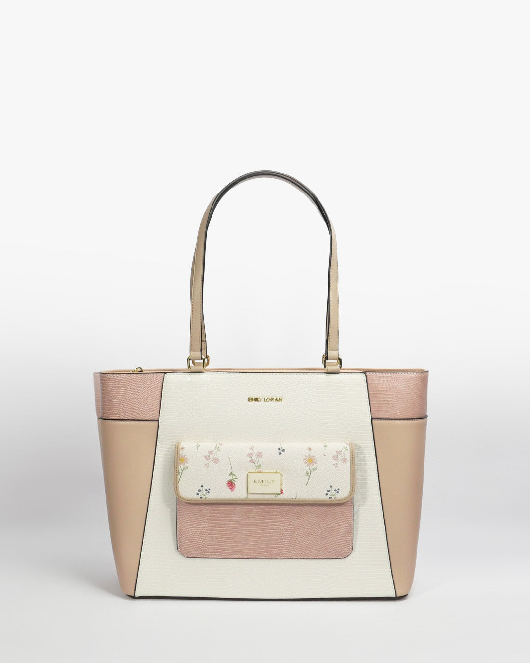 Ravenna Tote — Structured Shoulder Tote — Yellow colorway, catalogue image 1