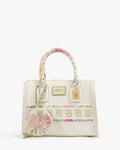 Lilia Mini Tote — Mini Structured Tote — White colorway, catalogue image 1