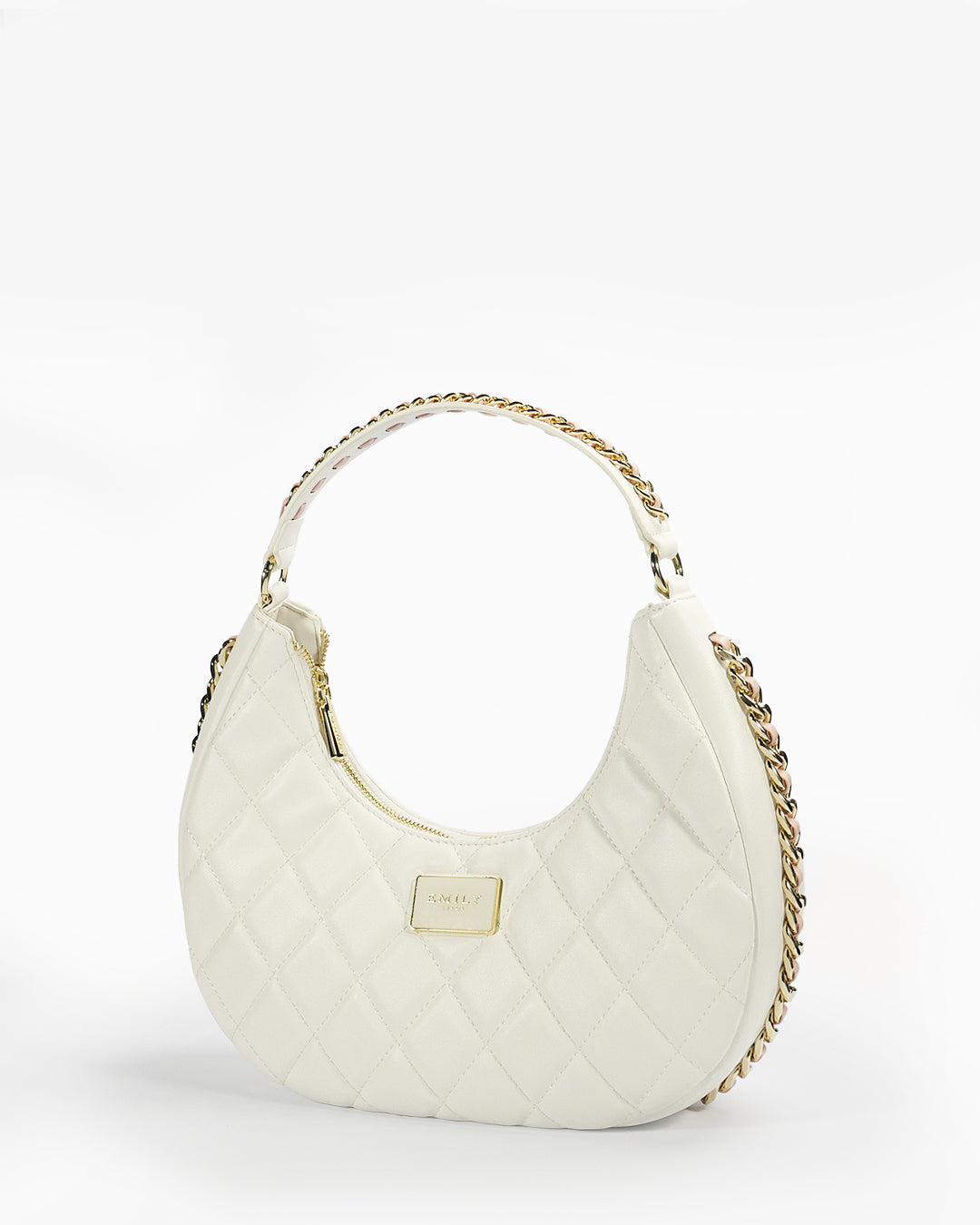 Seraphine Hobo — Hobo Bag — White colorway, catalogue image 2