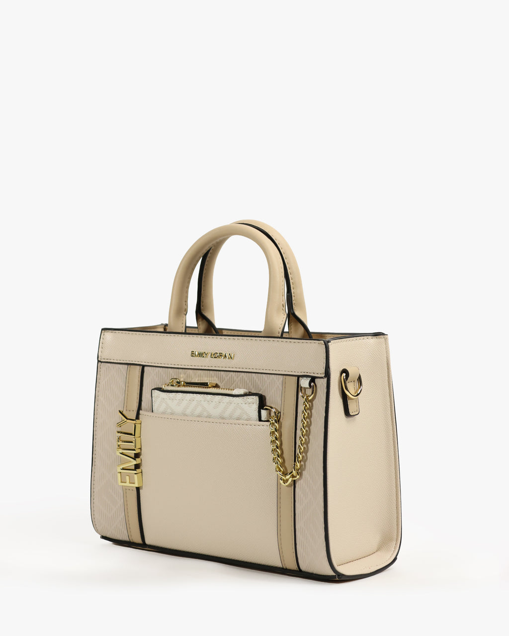 Vera Tote — Quilted Shopper Tote — Beige colorway, catalogue image 2