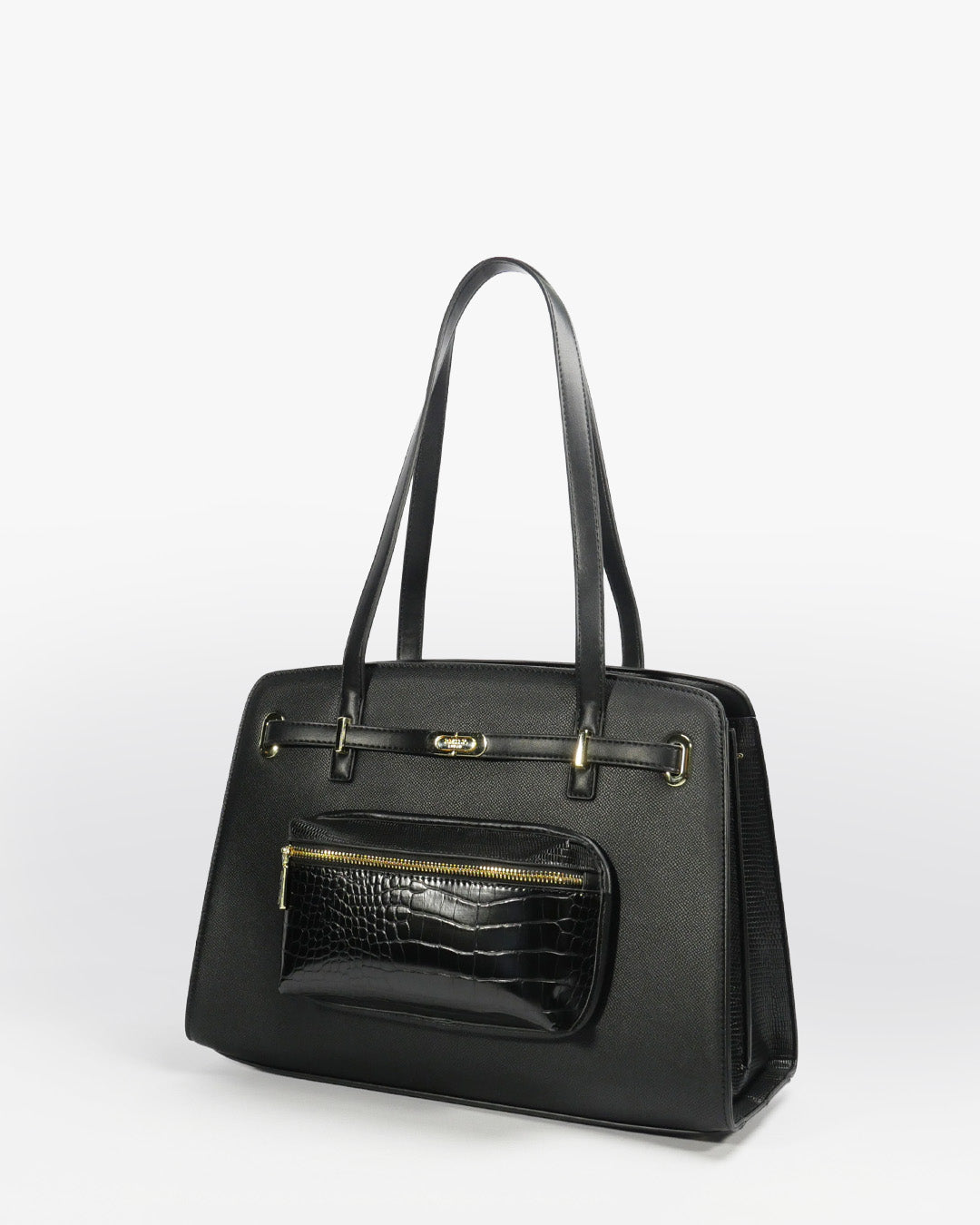 Bianca Trapeze Tote — Tote — Black colorway, catalogue image 2