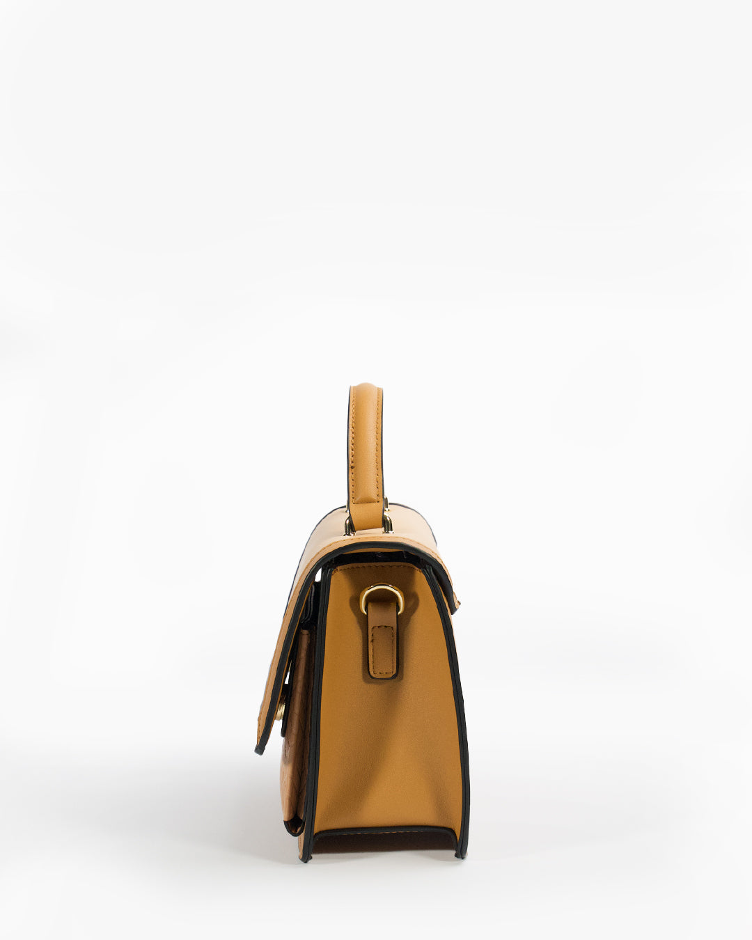 Elodie Satchel — Top-Handle Satchel — Brown colorway, catalogue image 3