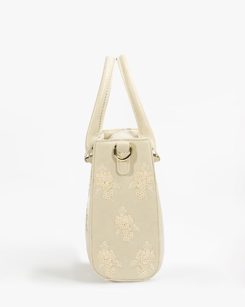 Lumina Mini Tote — Mini Bag — Beige colorway, catalogue image 3