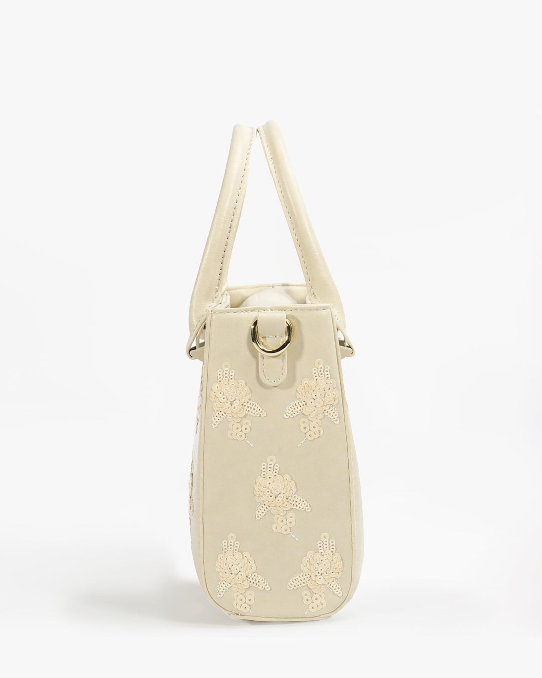 Lumina Mini Tote — Mini Bag — Beige colorway, catalogue image 3