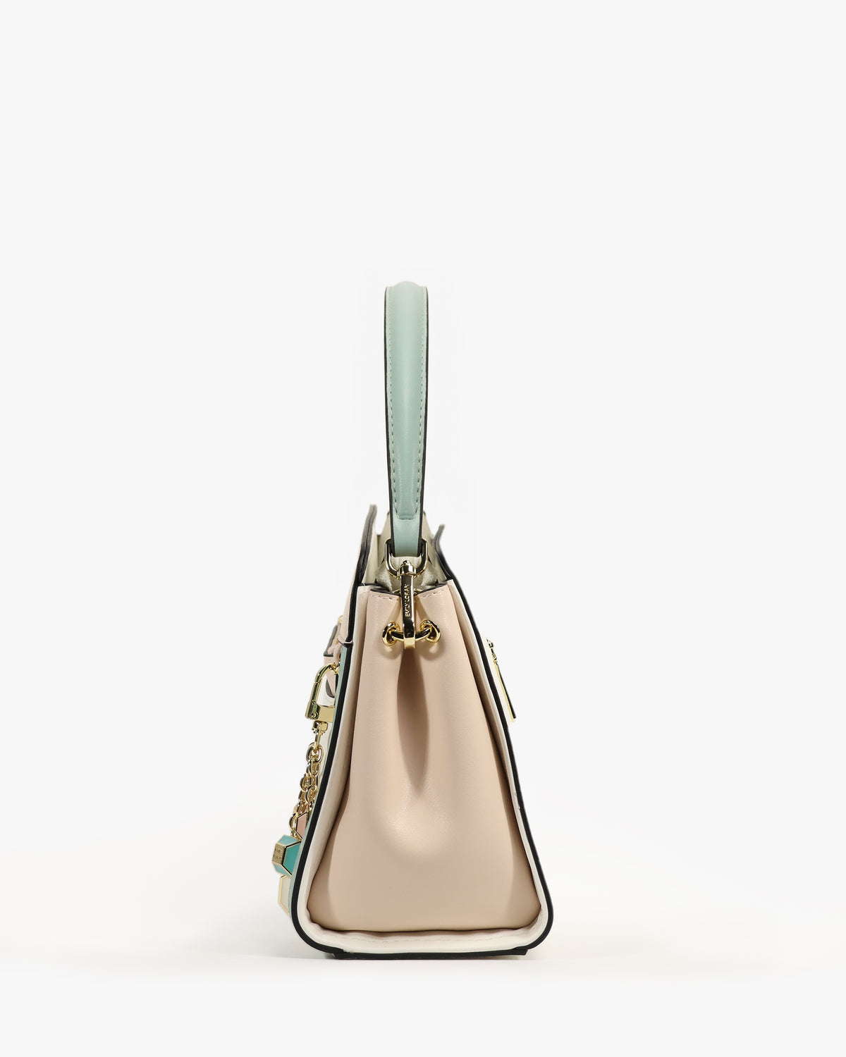 Amara Shoulder Bag — Flap Shoulder Bag — White colorway, catalogue image 3