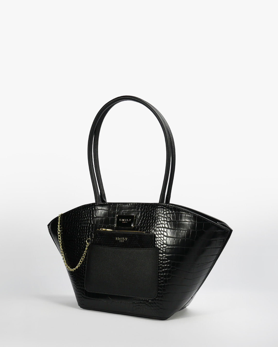 Aurelie Fan Tote — Fan Tote — Black colorway, catalogue image 2