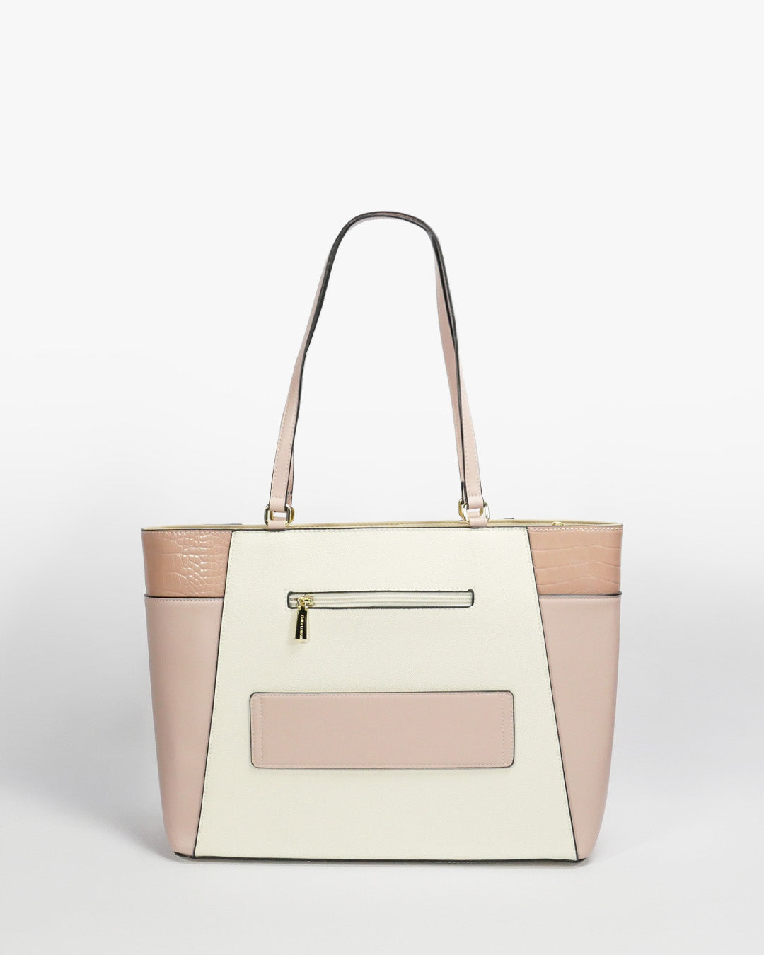 Ravenna Tote — Structured Shoulder Tote — Pink colorway, catalogue image 4
