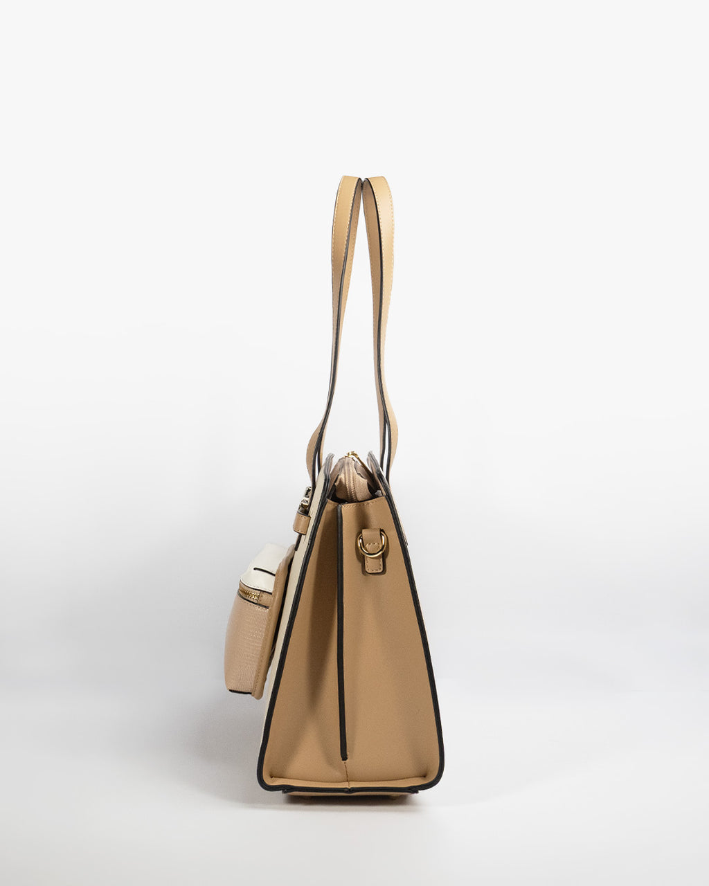 Bianca Trapeze Tote — Tote — Beige colorway, catalogue image 3