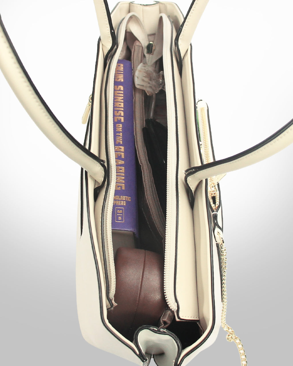 Aurelie Fan Tote — Fan Tote — Yellow colorway, catalogue image 5
