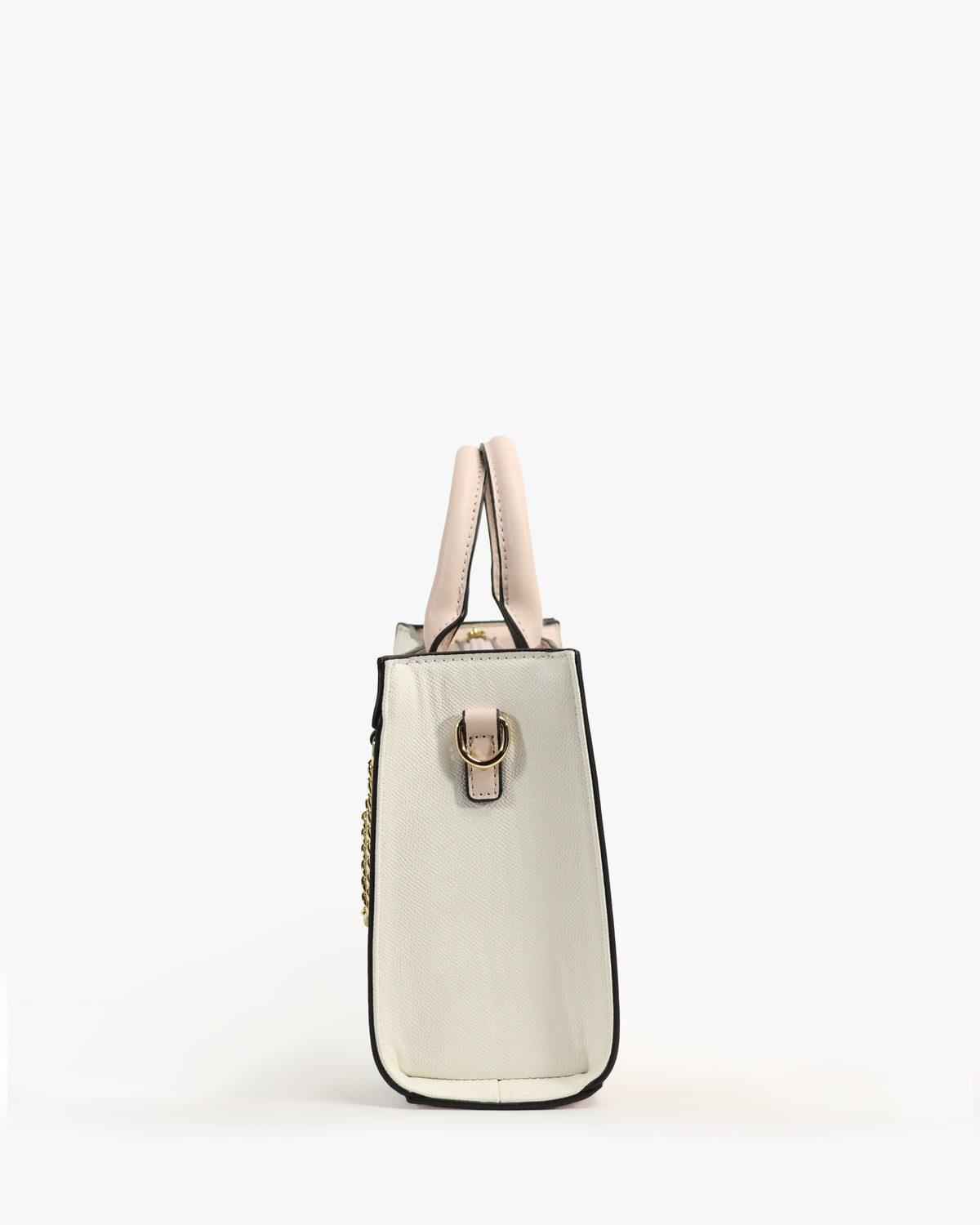 Vera Tote — Quilted Shopper Tote — White colorway, catalogue image 3