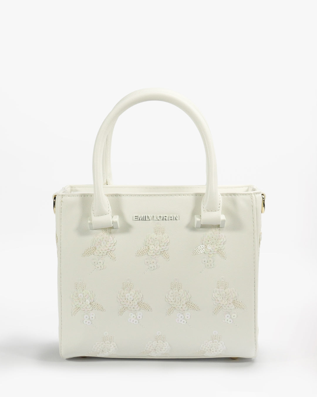 Lumina Mini Tote — Mini Bag — White colorway, catalogue image 1