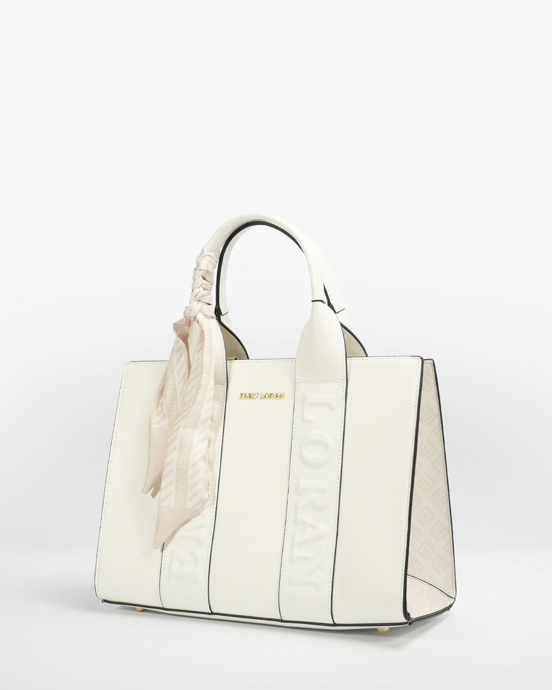 Marguerite Tote — Shopper Tote — White colorway, catalogue image 2