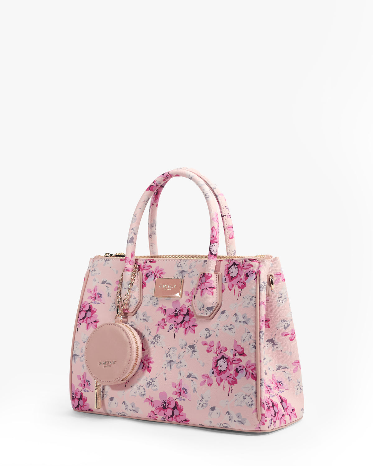 Hana Tote — Cherry Blossom Zip Tote — Pink colorway, catalogue image 2