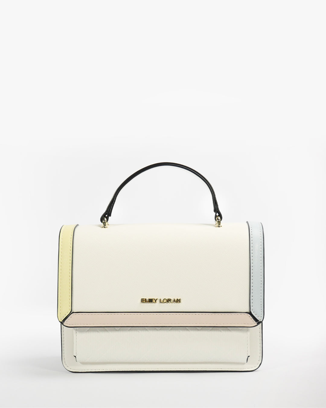 Elodie Satchel — Top-Handle Satchel — White colorway, catalogue image 1