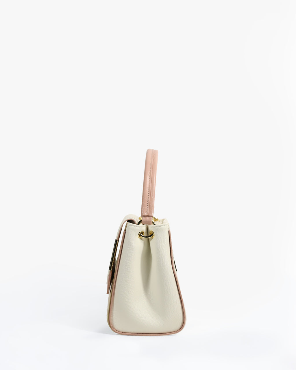 Sabrine Shoulder Bag — Flap Shoulder Bag — White colorway, catalogue image 3