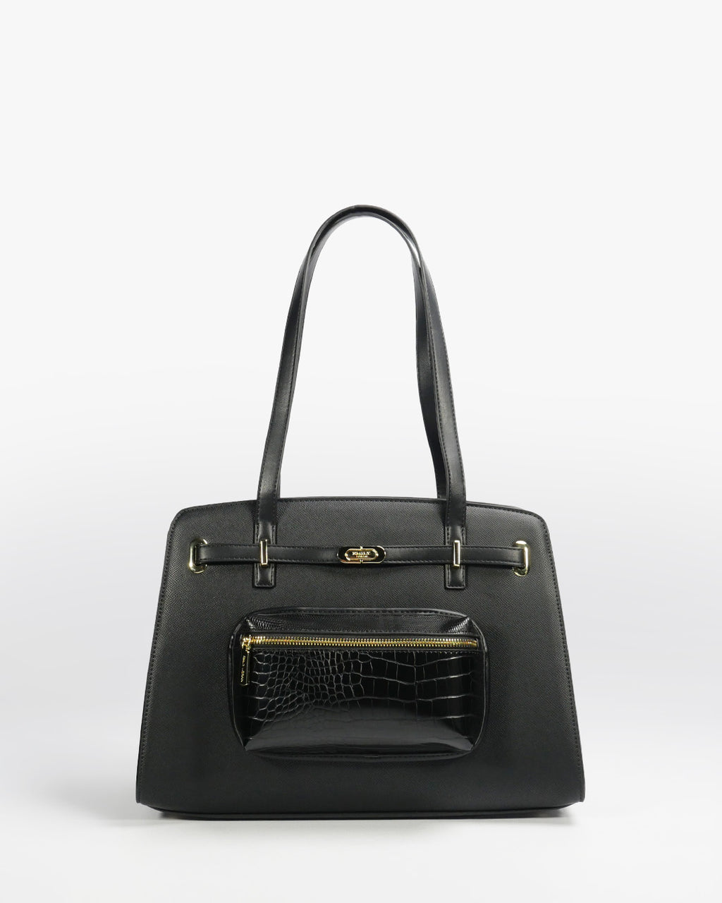 Bianca Trapeze Tote — Tote — Black colorway, catalogue image 1