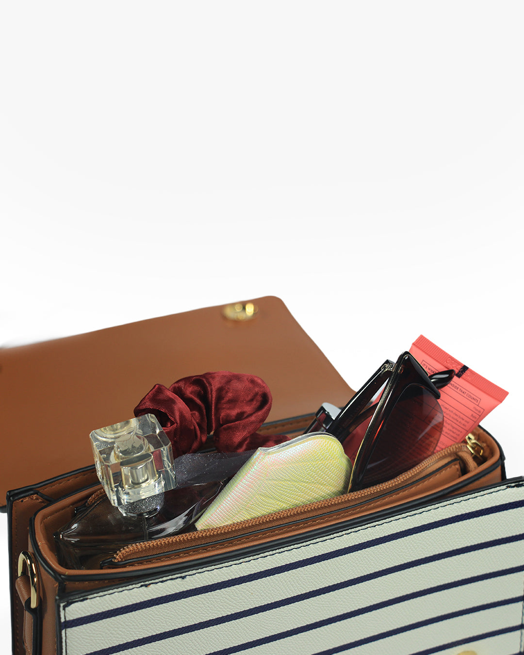 Mirabel Satchel — Flap Satchel — Multicolor colorway, catalogue image 5