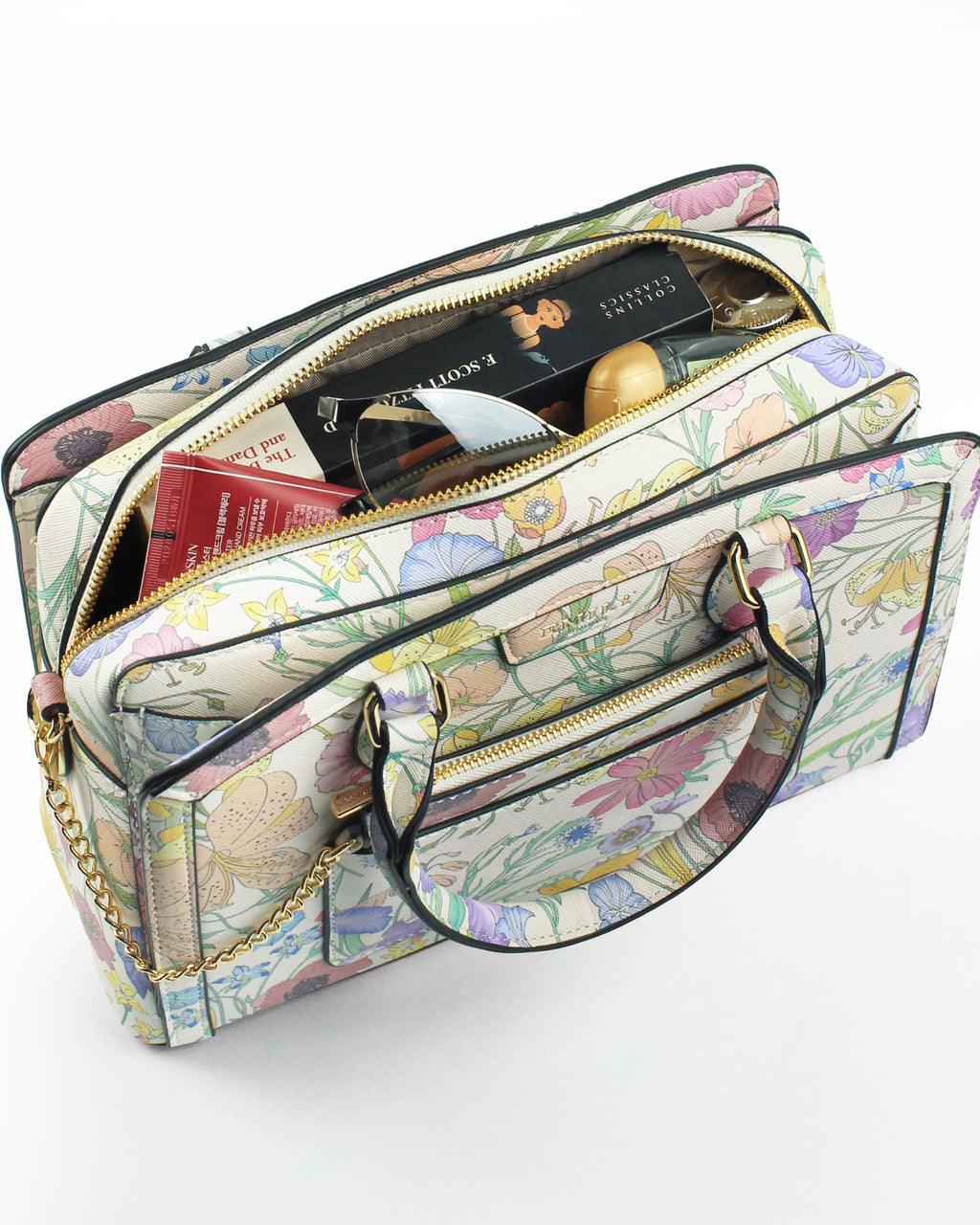 Fleur Satchel — Wildflower Satchel — Multicolor colorway, catalogue image 5
