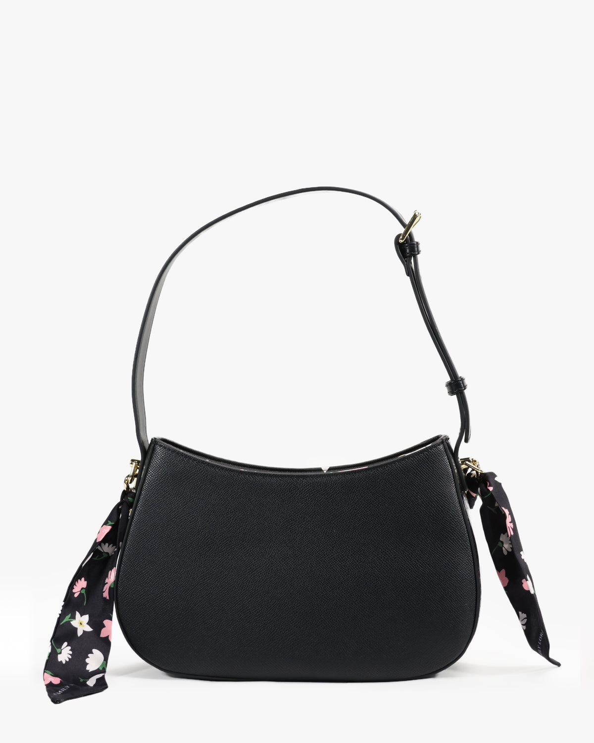 Lucia Hobo — Chain-Strap Hobo — Black colorway, catalogue image 4