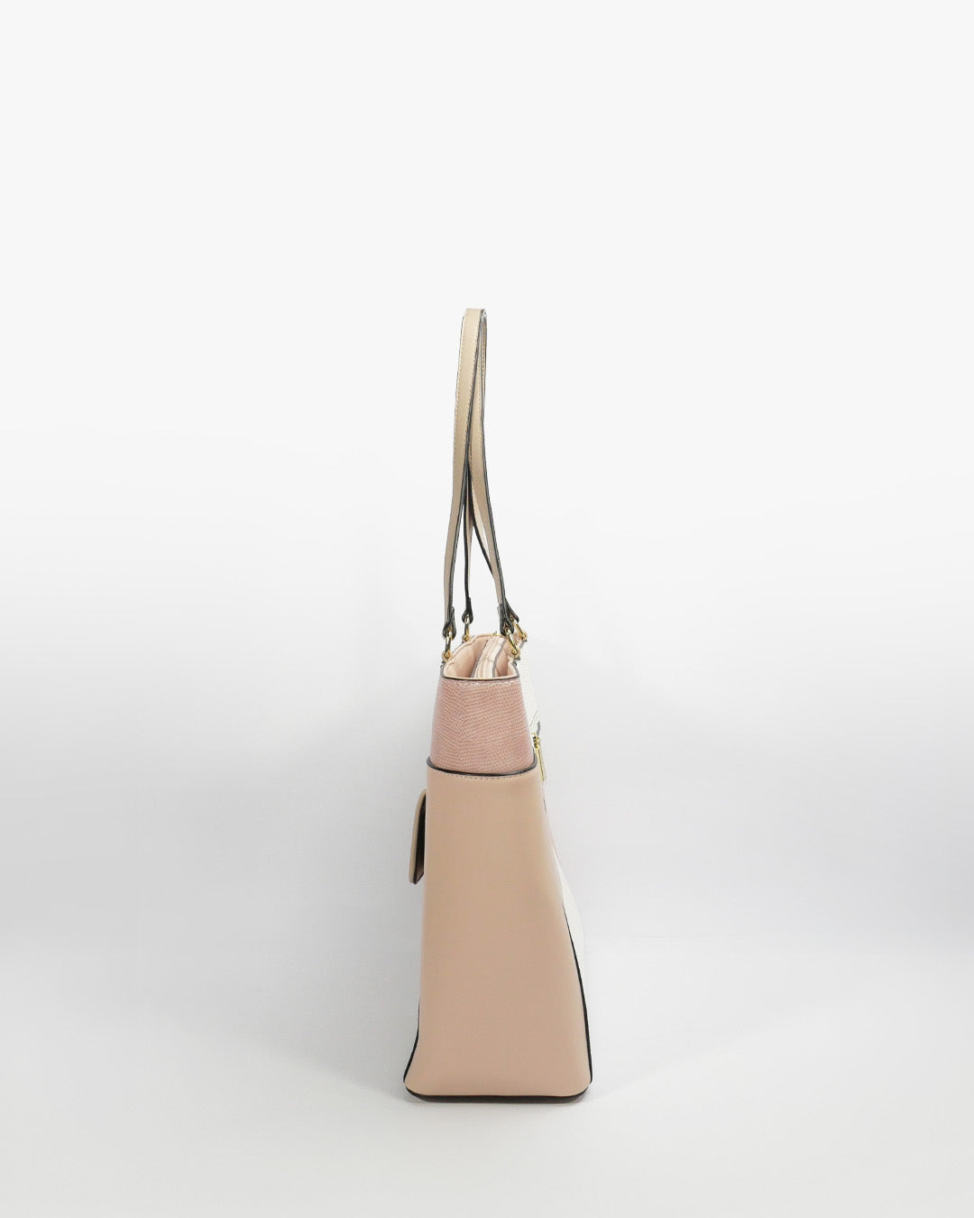 Ravenna Tote — Structured Shoulder Tote — Yellow colorway, catalogue image 3