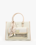 Elowen Shopper — Large Shopper Tote — White colorway, catalogue image 1