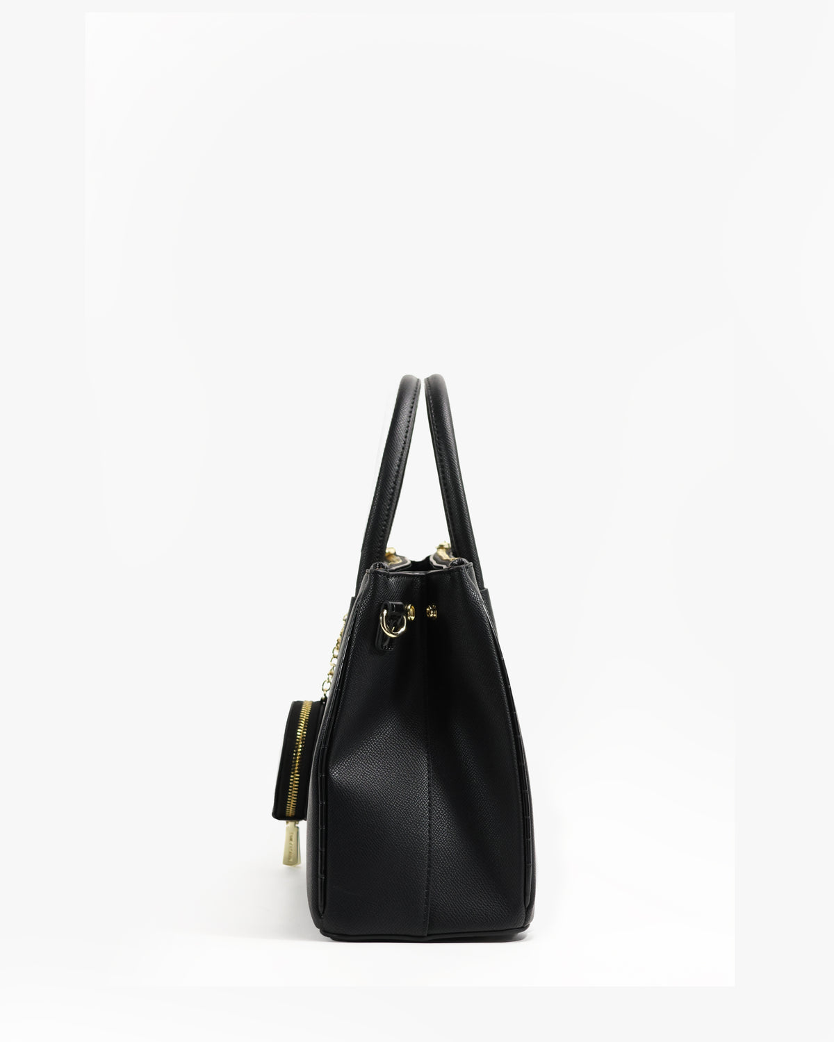 Hana Tote — Cherry Blossom Zip Tote — Black colorway, catalogue image 3