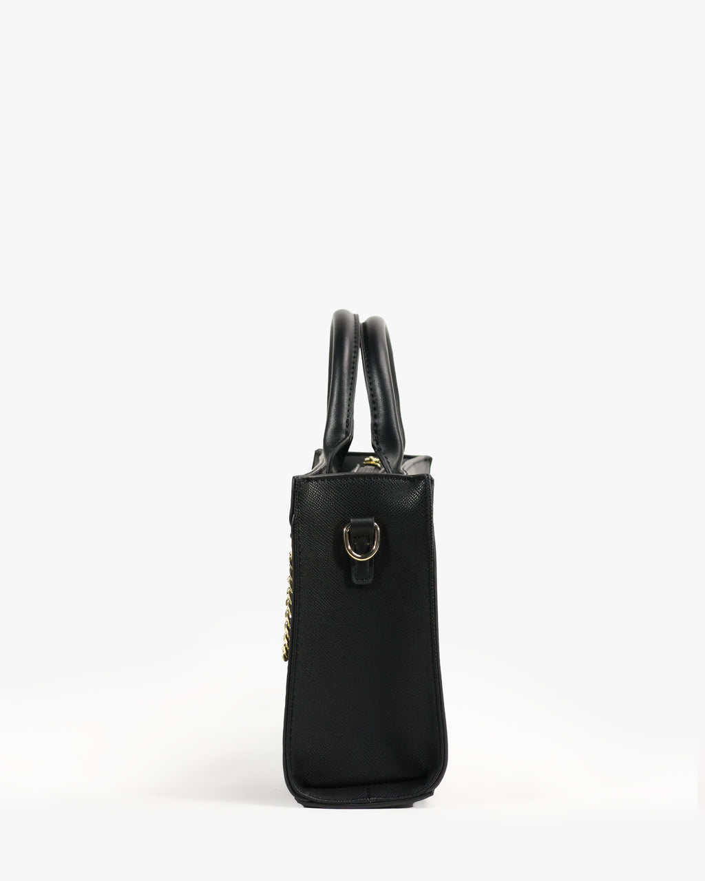 Vera Tote — Quilted Shopper Tote — Black colorway, catalogue image 3