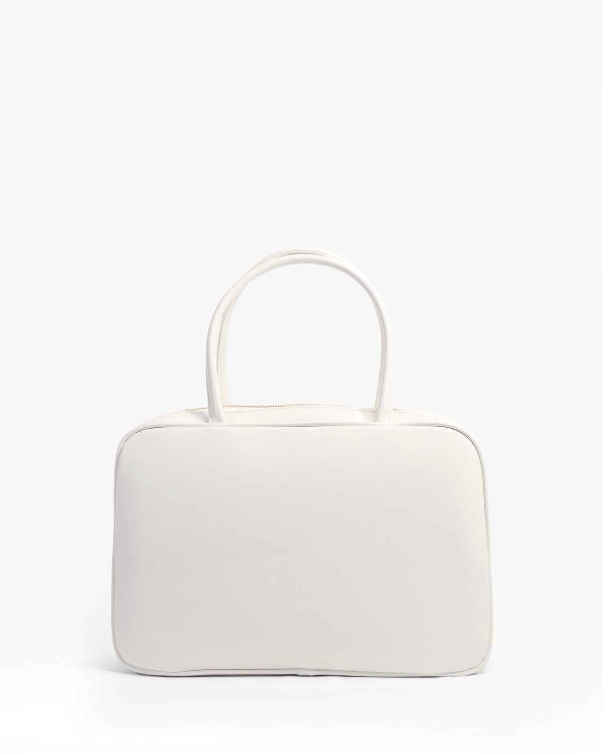 Annelise Boston — Boston Barrel Bag — White colorway, catalogue image 4