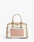 Fleur Satchel — Wildflower Satchel — White colorway, catalogue image 1