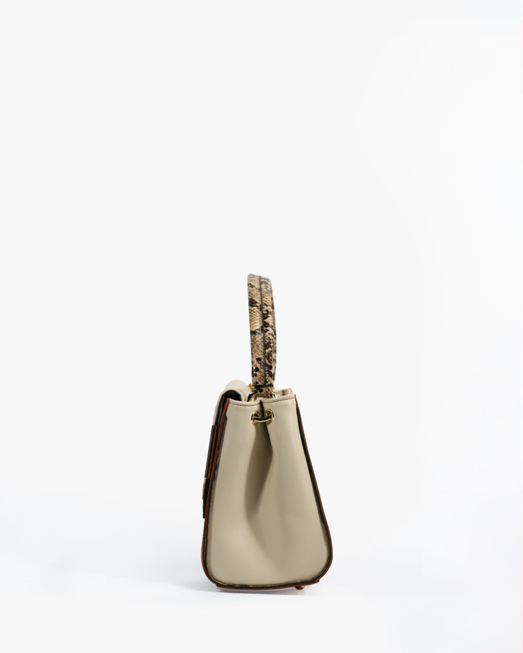 Sabrine Shoulder Bag — Flap Shoulder Bag — Beige colorway, catalogue image 3