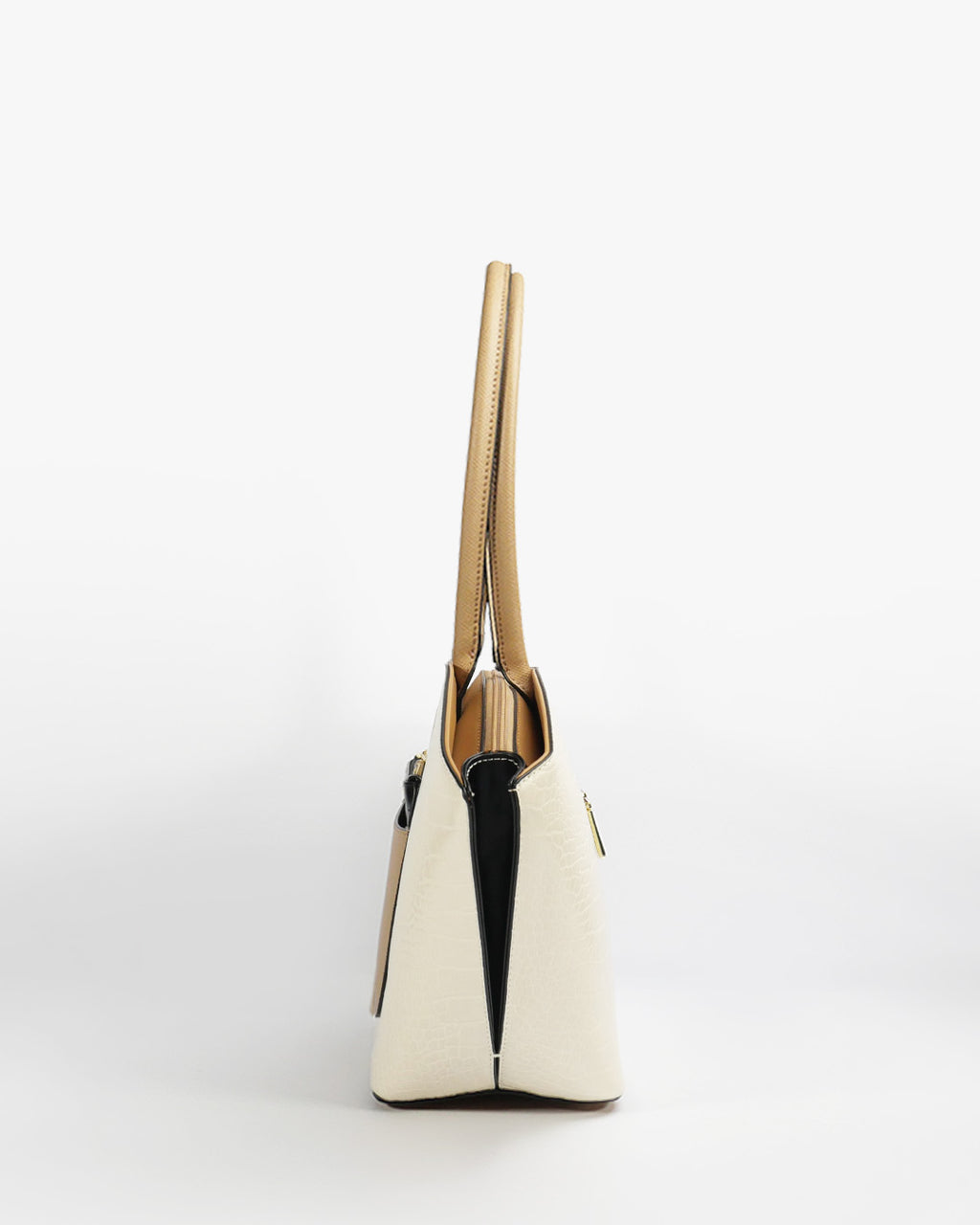 Aurelie Fan Tote — Fan Tote — White colorway, catalogue image 3