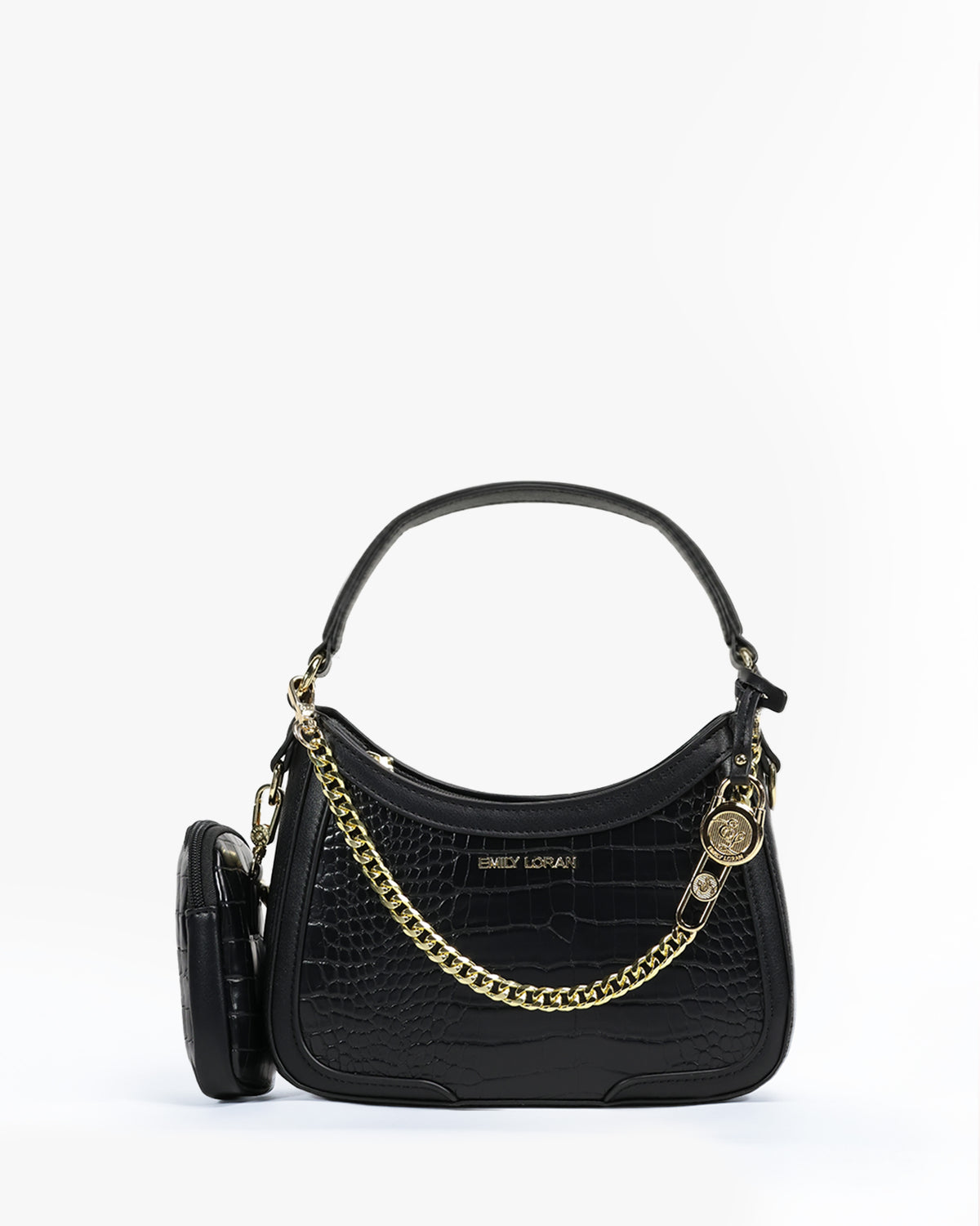 Mariposa Hobo — Crescent Hobo — Black colorway, catalogue image 1