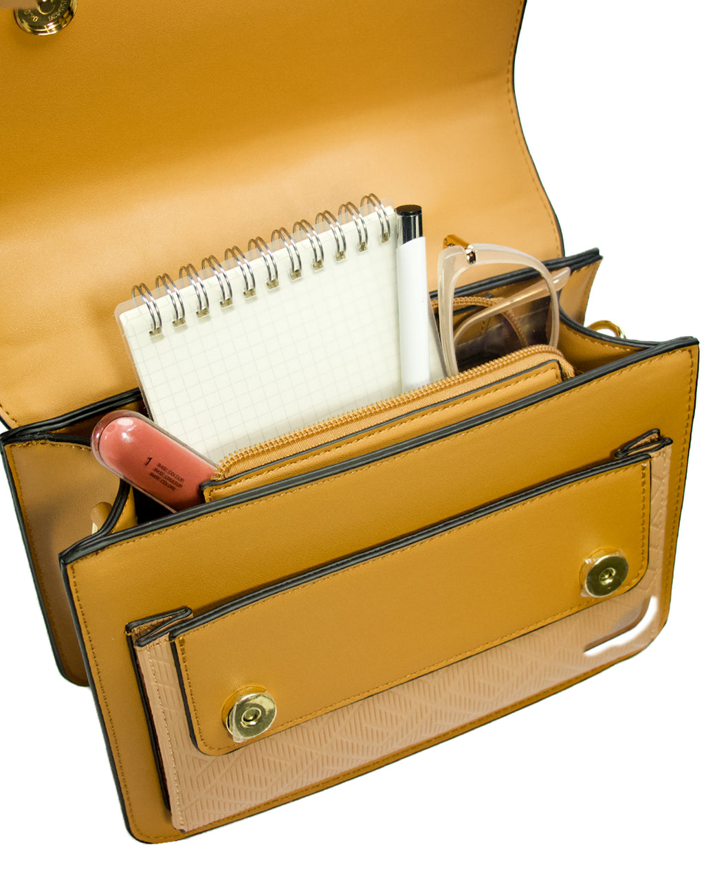 Elodie Satchel — Top-Handle Satchel — Brown colorway, catalogue image 5