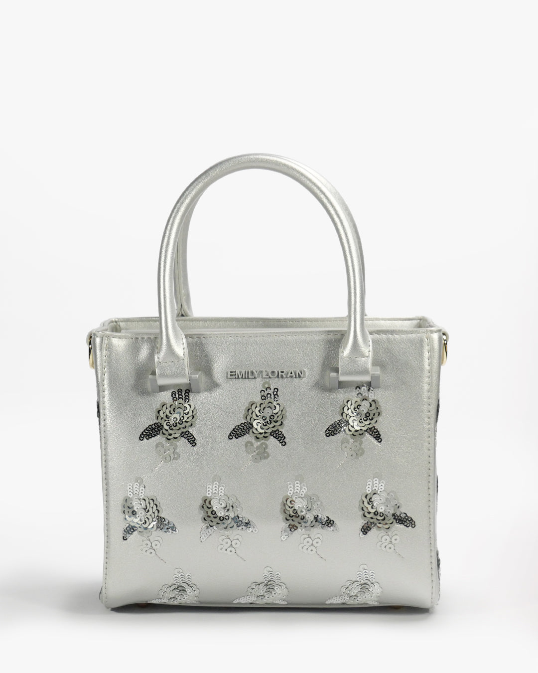 Lumina Mini Tote — Mini Bag — Silver colorway, catalogue image 1