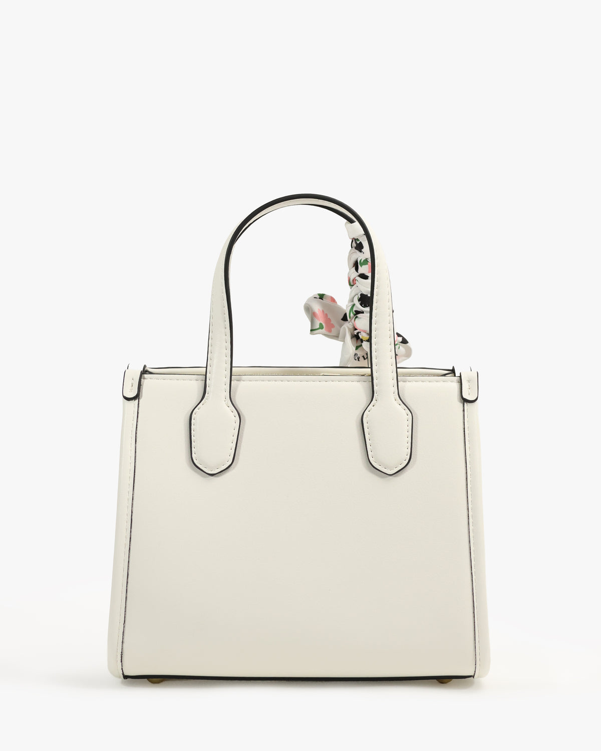 Poppy Tote — Small Boxy Tote — White colorway, catalogue image 4