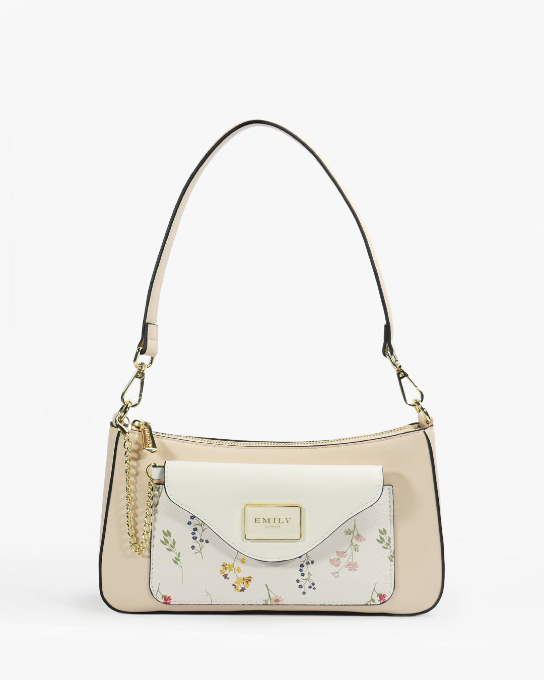 Rosalind Baguette — Shoulder Bag — Pink colorway, catalogue image 1