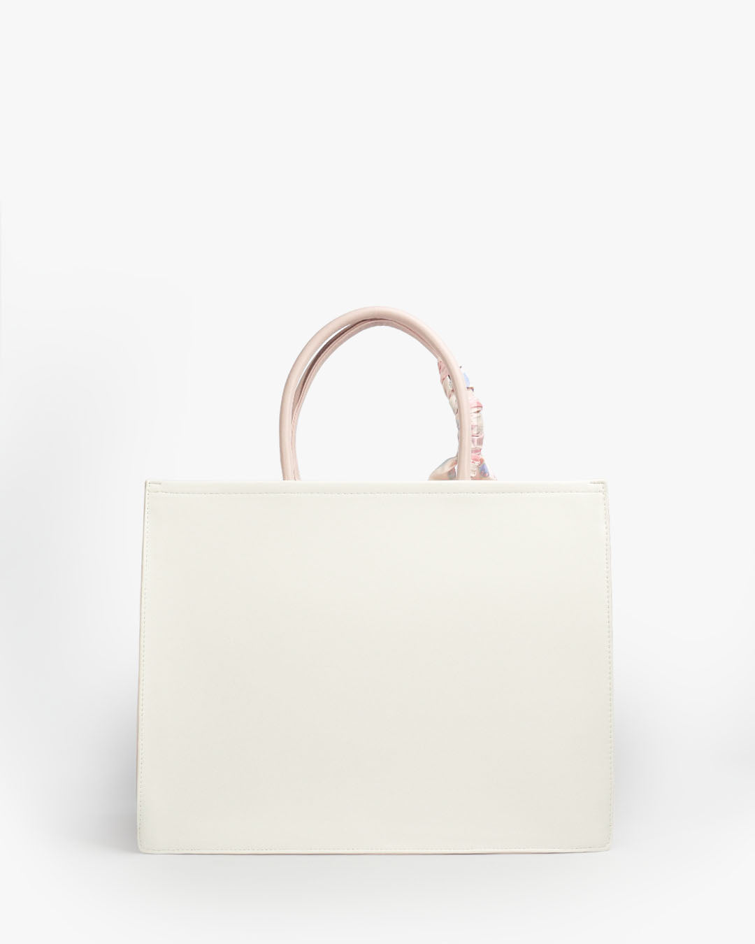 Ariana Tote — Structured Square Tote — Pink colorway, catalogue image 4