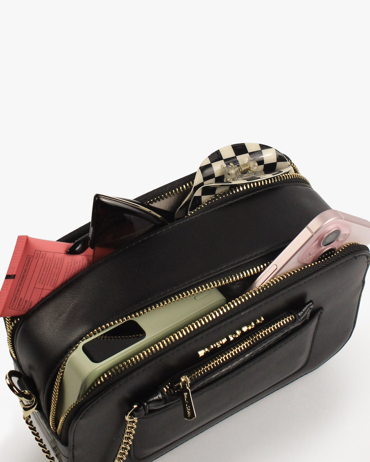 Selene Crossbody — Chain Crossbody — Black colorway, catalogue image 5